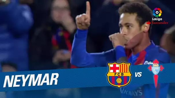Golazo de Neymar (2-0) FC Barcelona vs Celta de Vigo