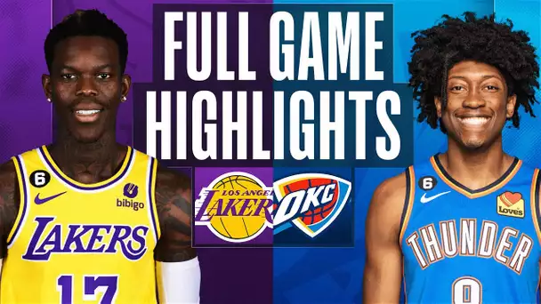 LAKERS at THUNDER | FULL GAME HIGHLIGHTS | March 1, 2023