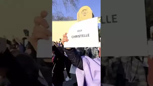 L’hommage aux victimes de féminicide