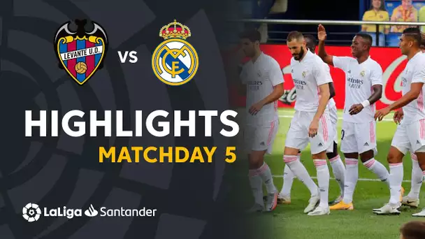 Highlights Levante UD vs Real Madrid (0-2)