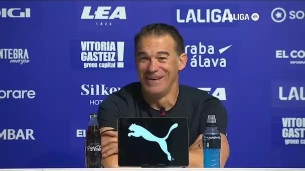 Rueda de prensa Deportivo Alavés vs UD Almería