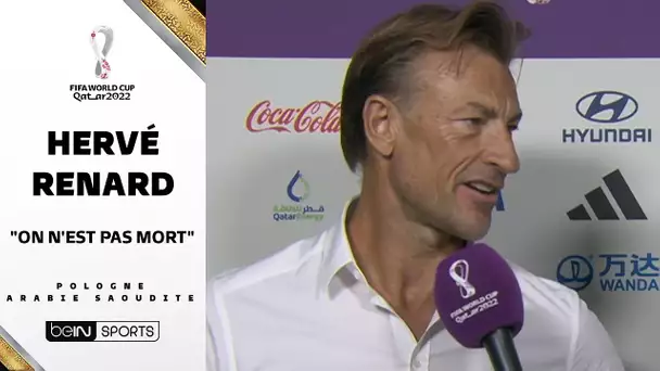 🏆 Coupe du Monde 2022 🇸🇦🗨️ Hervé Renard : "N'oubliez pas, on n'est pas mort !"