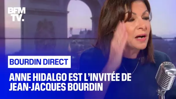 Anne Hidalgo face à Jean-Jacques Bourdin en direct