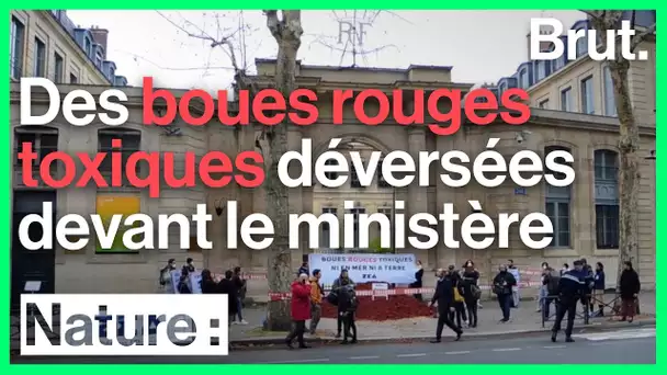 Opération coup de poing contre la pollution liée aux boues rouges