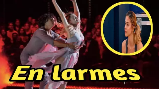 Danse avec les stars : Léa Elui en larmes pendant sa danse