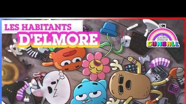 Le Monde Incroyable de Gumball 🇫🇷| Les meilleurs moments des habitants d&#039;Elmore 🏘