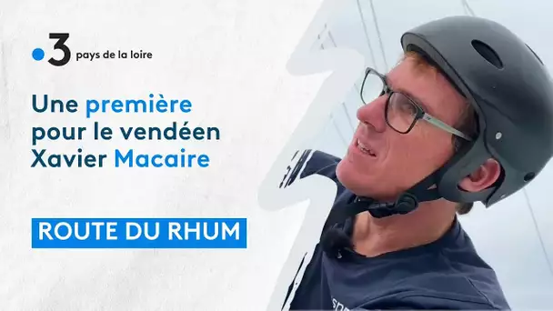 Route du Rhum 2022 : une première pour Xavier Macaire