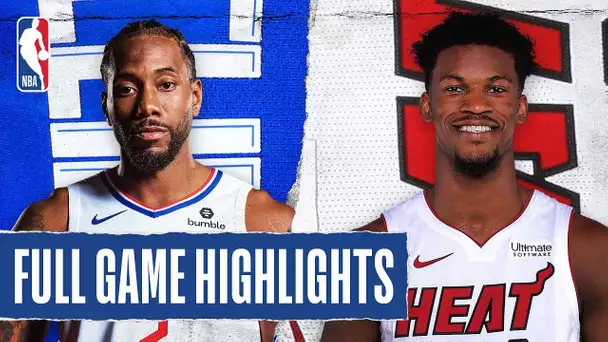 CLIPPERS at HEAT | FULL GAME HIGHLIGHTS | January 24, 2020