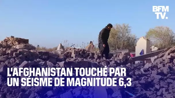 Plus de 2000 morts en Afghanistan, touché par un séisme de magnitude 6,3