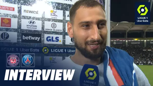 Interview de fin de match : TOULOUSE FC - PARIS SAINT-GERMAIN (0-3)  / 2022/2023