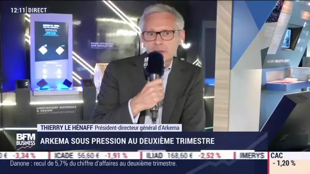 Thierry Le Hénaf (Arkema) : Arkema sous pression au deuxième trimestre