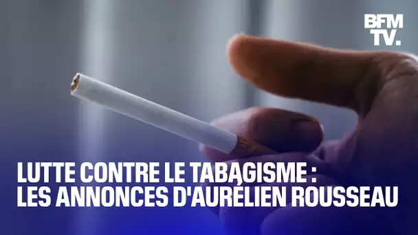 Lutte contre le tabagisme: les annonces d'Aurélien Rousseau, ministre de la Santé