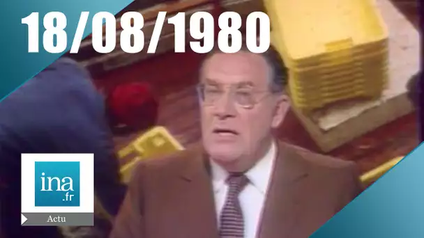 20h Antenne 2 du 18 août 1980 - Conflit de la pêche | Archive INA