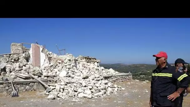 Séisme de magnitude 6 en Crète : un mort et onze blessés