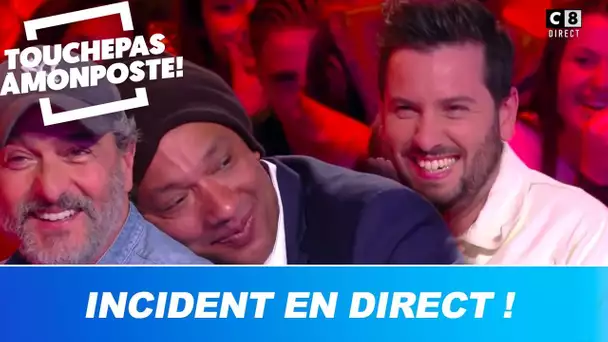 Incident en direct, grosse panique dans le public de TPMP