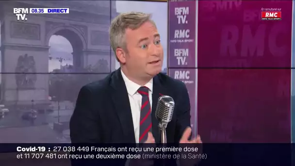 Jean-Baptiste Lemoyne: "Ne pas rendre obligatoire la vaccination, c'est un choix de société"