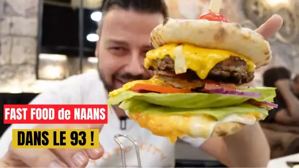 NAAN BURGER/NAAN SANDWICH : un FAST FOOD aux couleurs du NAAN !