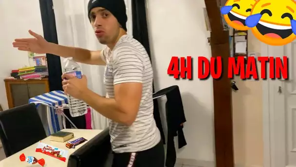 YOUNES OUBLIE DE SE LEVER POUR MANGER A 4H DU MATIN PENDANT LE RAMADAN ! 😭😂