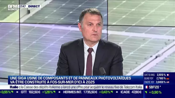 Pierre-Emmanuel Martin (Carbon) : Une usine de panneaux photovoltaïques va être construite