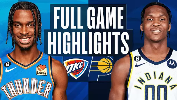 THUNDER at PACERS | FULL GAME HIGHLIGHTS | March 31, 2023