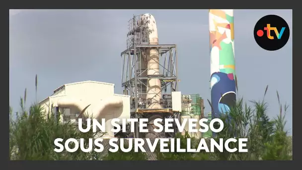 Incendie dans un site de traitement des déchets classé Seveso