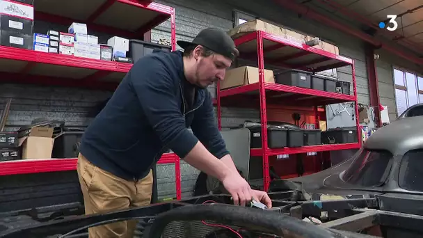 Un garage d'Achicourt répare des voitures cinéma comme la Batmobile.