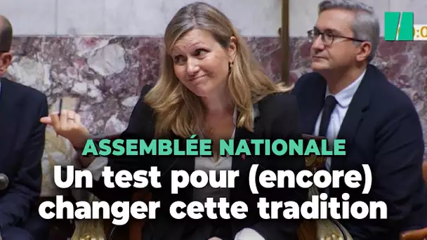 Une formule "test" pour les questions au gouvernement à l'Assemblée