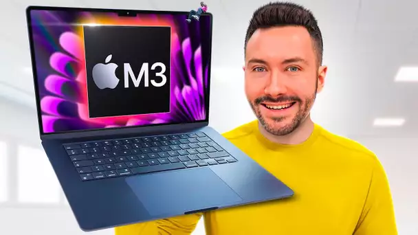 J'ai reçu le nouveau MacBook Air M3 en avant-première ! (le meilleur des Mac)