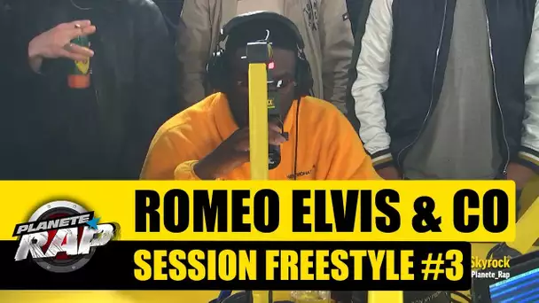 Roméo Elvis & Co - Session Freestyle #3 avec Dinos, Tengo Jhon, JS & KINGJO #PlanèteRap