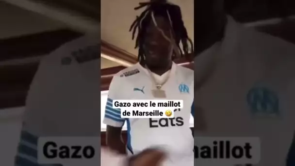 Tu nous caches des choses Gazo ! 👀🤣 #rapfr #om #om #marseille