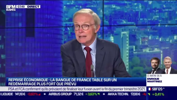 Olivier Garnier (Banque de France): La Banque de France prévoit une contraction du PIB de 8,7%