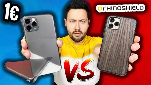 Coque 1€ VS Coque RhinoShield !