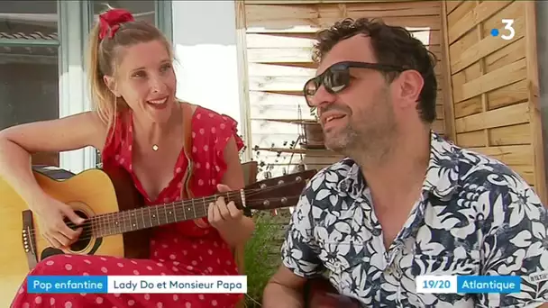 Lady Do et Monsieur papa, un couple de l'île de Ré compose des chansons pour enfants