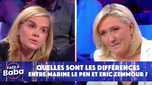 Quelles sont les différences entre Marine Le Pen et Eric Zemmour ?