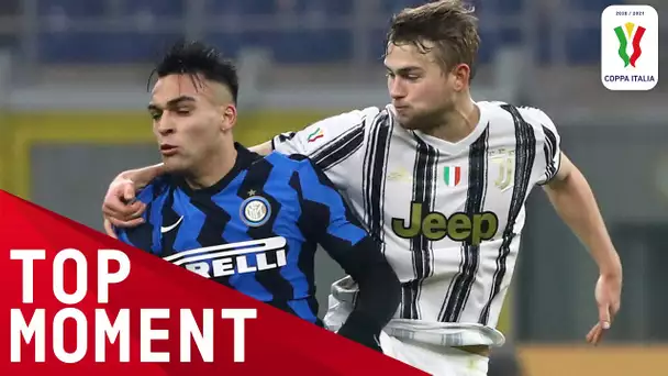 Lautaro Martinez puts Inter ahead! | Inter 1-2 Juventus | Top Moment | Coppa Italia 2020/21