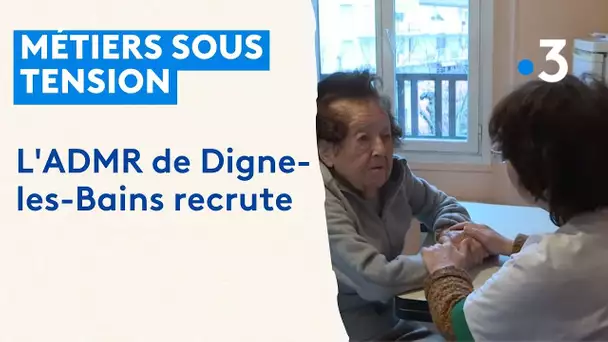 Métiers sous tension : l’ADMR de Digne-les-Bains recrute