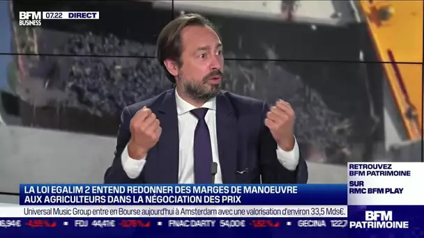 Gregory Besson-Moreau (Député) : La loi Egalim 2 redonne des marges de manoeuvres aux agriculteurs !