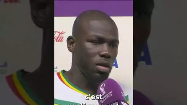 🇸🇳 Le très bel hommage de Koulibaly à Sadio Mané ! #ShortsFIFAWorldCup #shorts