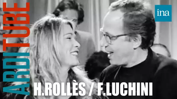Hélène Rollès face à Fabrice Luchini dans "TLMEP" | Archive INA
