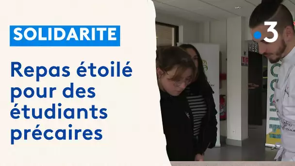 Solidarité : un repas étoilé pour des étudiants précaires à Metz