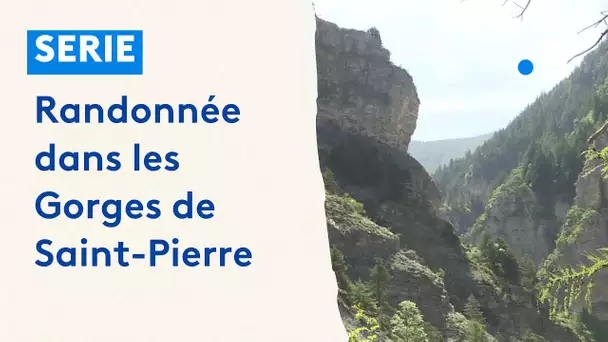 J'irai randonnée chez vous dans les de gorges Saint-Pierre dans les Alpes-de-Haute-Provence