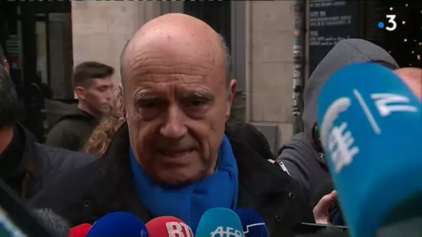 Alain Juppé après la nuit de violences à Bordeaux