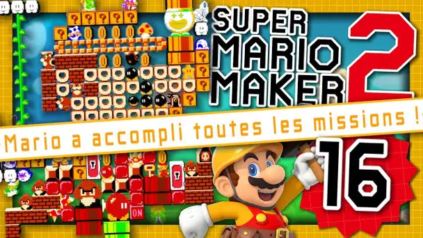 SUPER MARIO MAKER 2 EPISODE 16 : TOUT EST FINI ! MODE HISTOIRE NINTENDO SWITCH