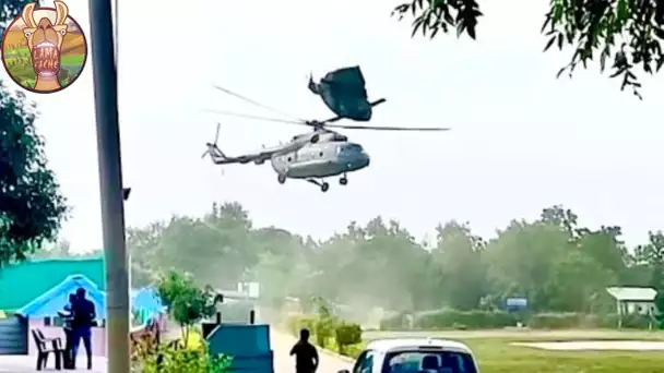 Vous Ne Monterez Plus Dans Un Avion ou Un Hélicoptère après cette vidéo … Ils ont eu de la Chance!