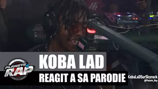 Koba LaD réagit à la parodie de Mister V (Rap VS Réalité 2) #PlanèteRap