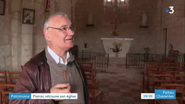 Charente-Maritime : Floirac retrouve son église et la fierté d'un passé remontant à Charlemagne