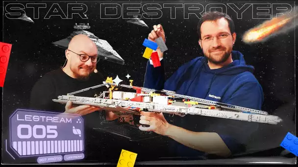 Sa dérape sur la suite de la construction du Star Destroyer | LEGO Star Wars #05