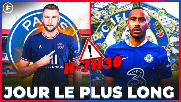 Le PSG CRAQUE pour Skriniar, Aubameyang à Chelsea | JT Foot Mercato édition de 15h30