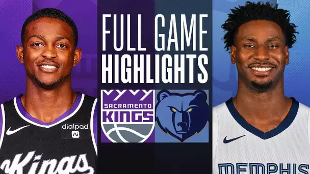 KINGS at GRIZZLIES | FULL GAME HIGHLIGHTS | January 29, 2024