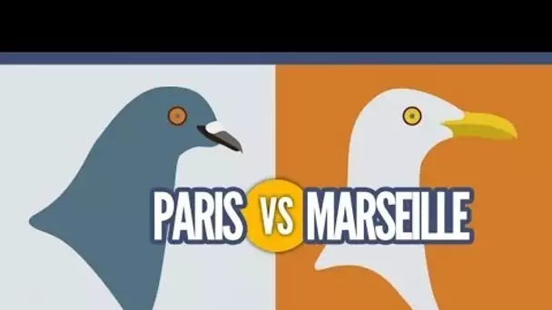 Top des différences entre Paris et Marseille, le grand clash en images
